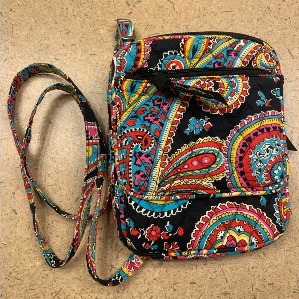 Vera Bradley Mini Hipster in Parisian Paisley